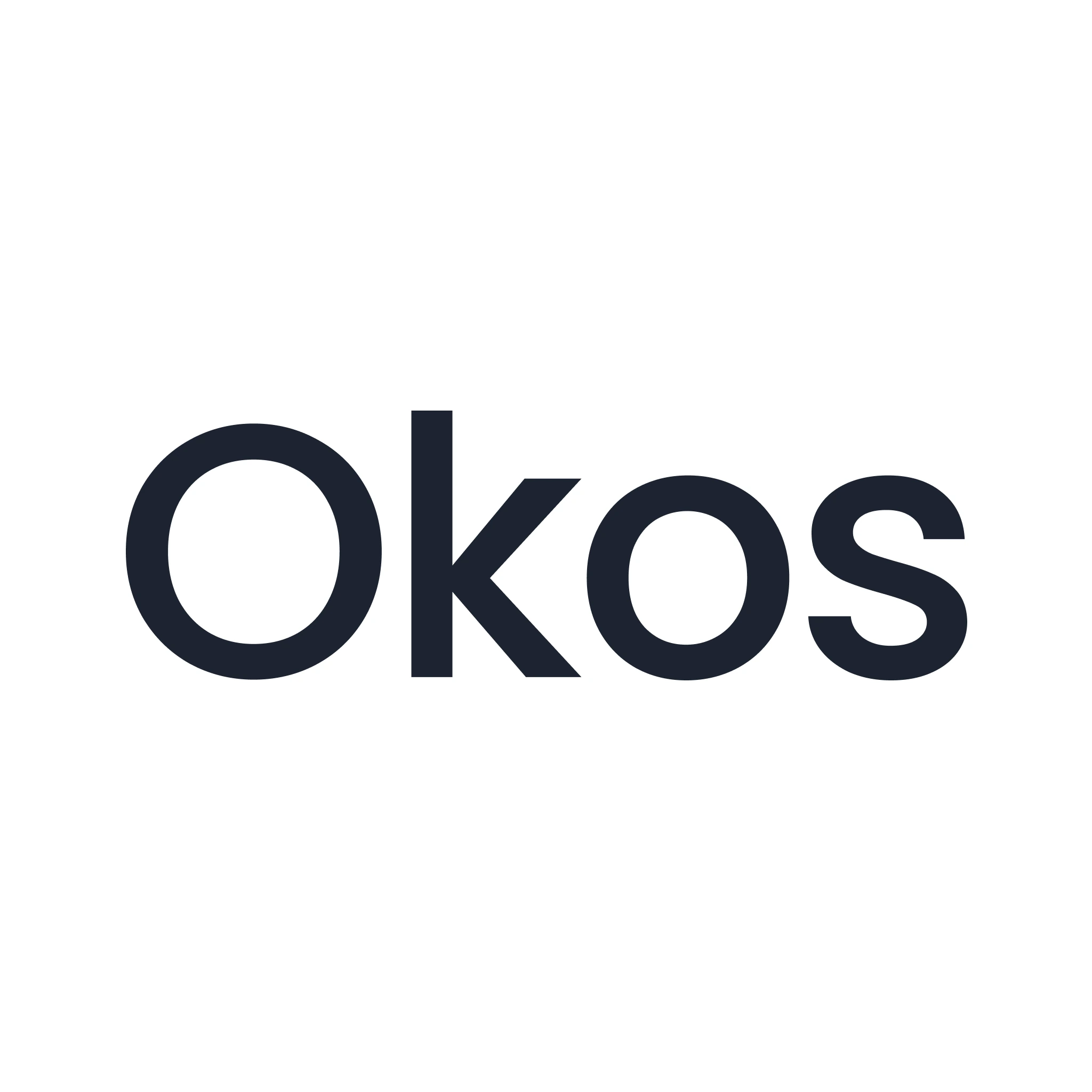Okos logo — light