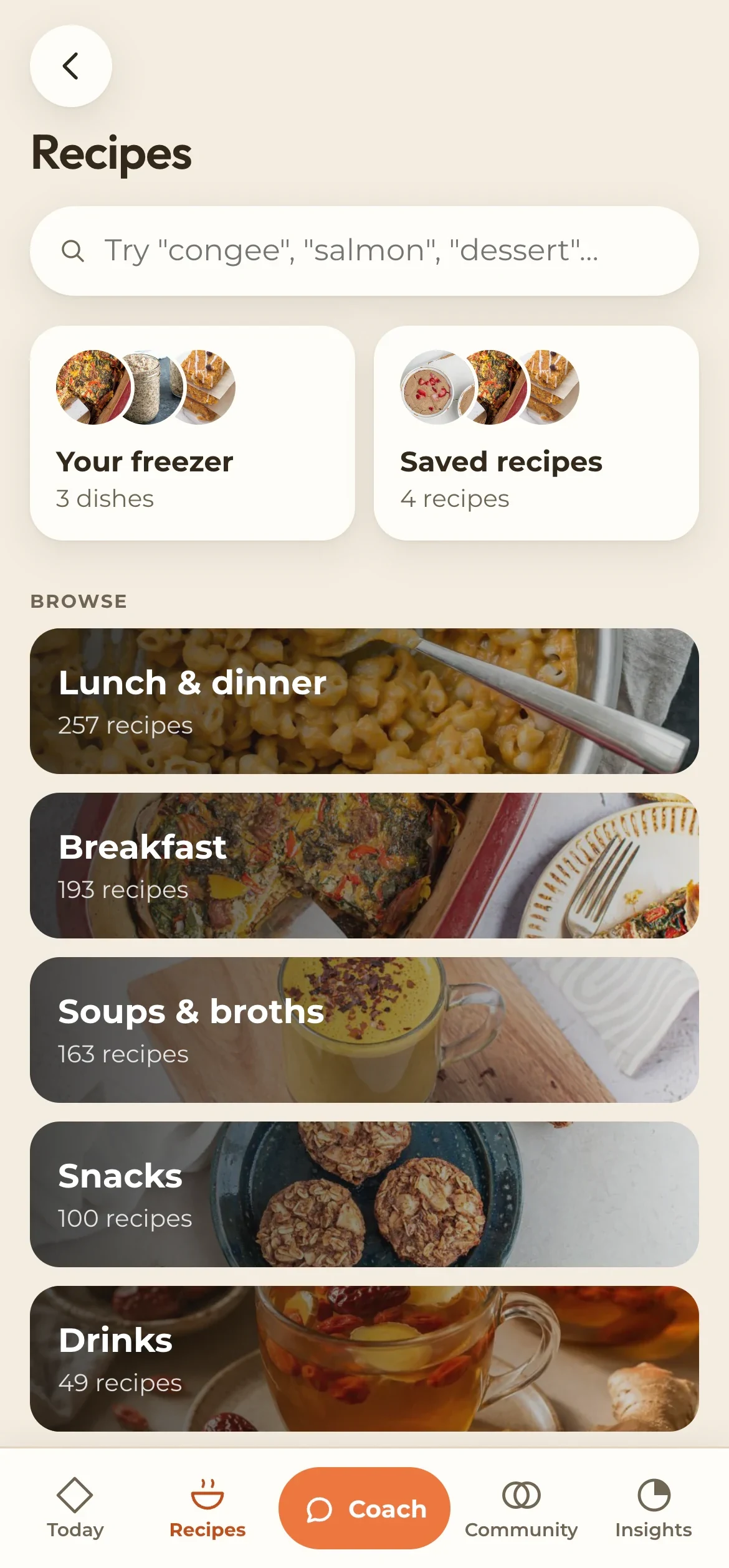 The Pura Mama recipe library