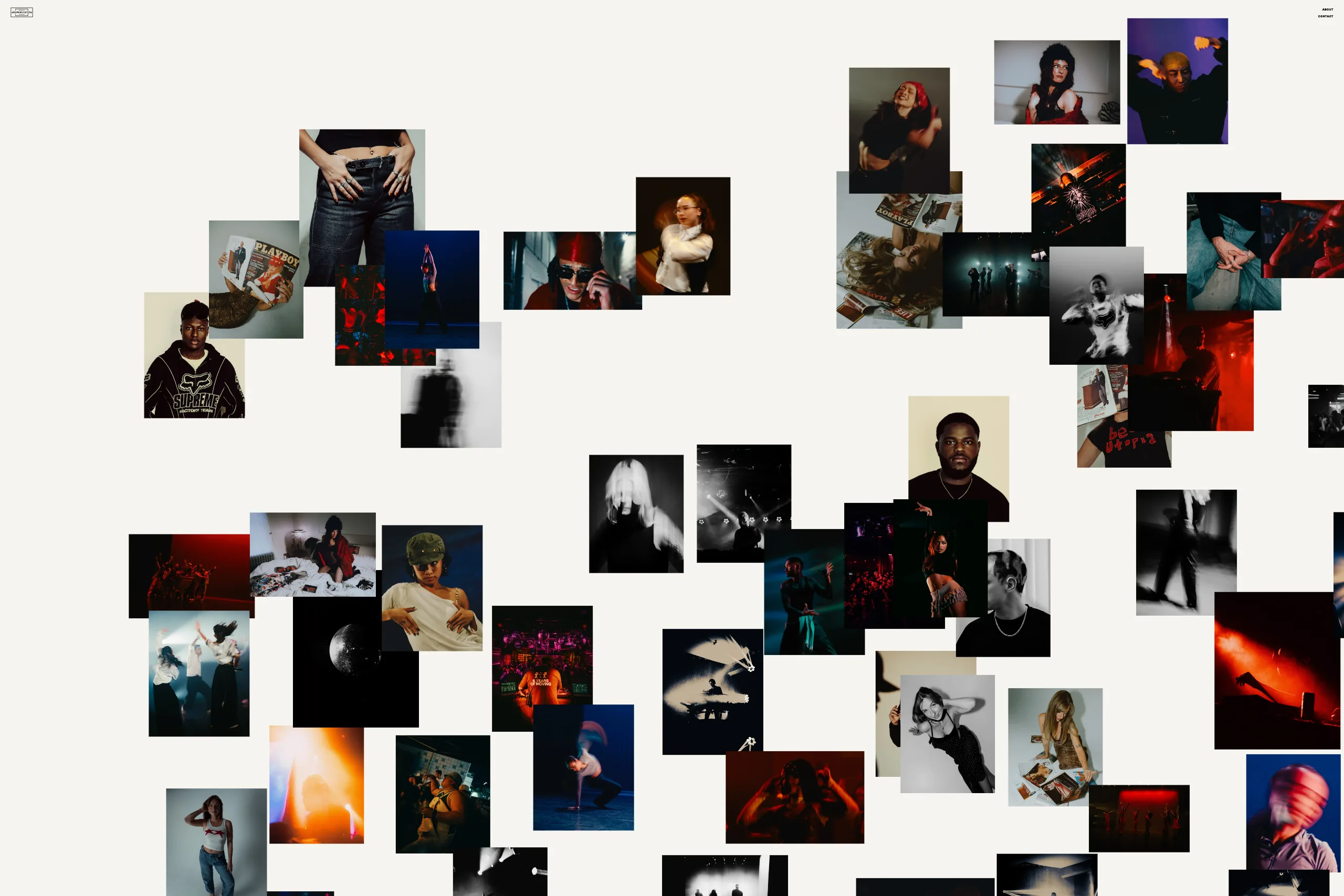 A wide view of the draggable Rimavision image canvas